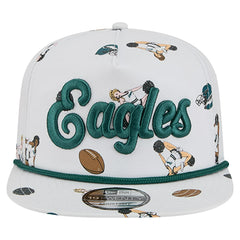 Philadelphia Eagles New Era Team Cheer 19TWENTY Snapback Hat White | NFL