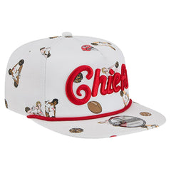 Kansas City Chiefs New Era Team Cheer 19TWENTY Snapback Hat White | NFL