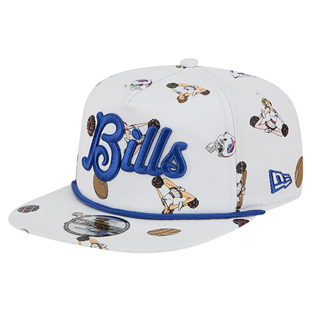 Buffalo Bills New Era Team Cheer 19TWENTY Snapback Hat White | NFL