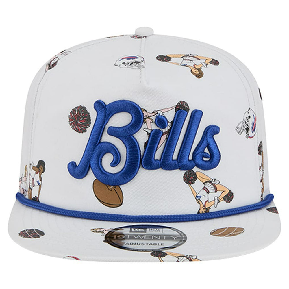 Buffalo Bills New Era Team Cheer 19TWENTY Snapback Hat White | NFL
