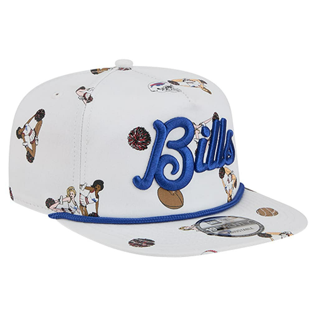 Buffalo Bills New Era Team Cheer 19TWENTY Snapback Hat White | NFL