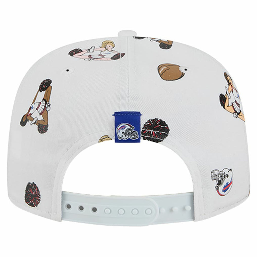 Buffalo Bills New Era Team Cheer 19TWENTY Snapback Hat White | NFL