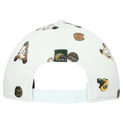 Green Bay Packers New Era Team Cheer 19TWENTY Snapback Hat White | NFL