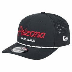 Arizona Cardinals New Era Script 9SEVENTY Adjustable Hat Black | NFL