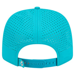 Miami Dolphins New Era Script 9SEVENTY Adjustable Hat Aqua | NFL