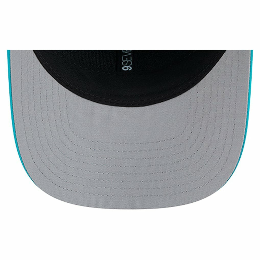 Miami Dolphins New Era Script 9SEVENTY Adjustable Hat Aqua | NFL