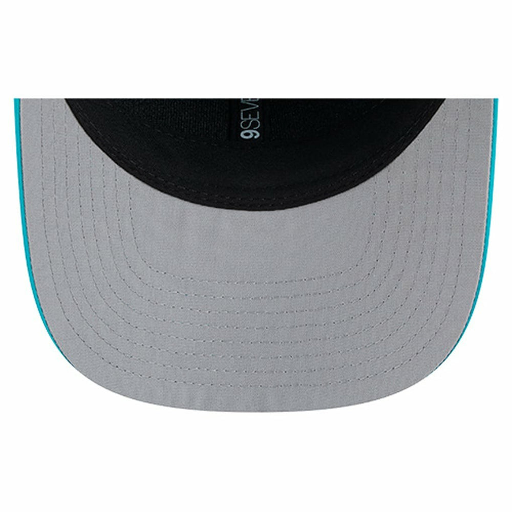 Miami Dolphins New Era Script 9SEVENTY Adjustable Hat Aqua | NFL