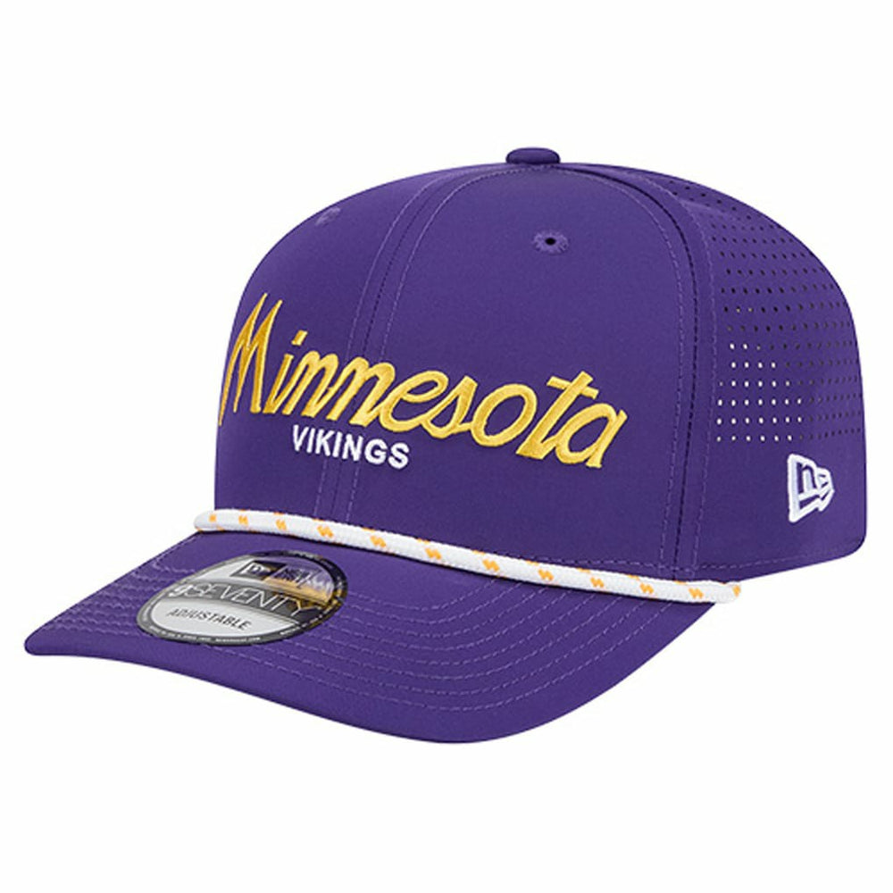 Minnesota Vikings New Era Script 9SEVENTY Adjustable Hat Purple | NFL