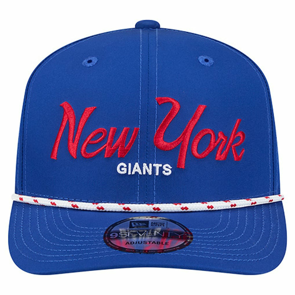 New York Giants New Era Script 9SEVENTY Adjustable Hat Royal | NFL