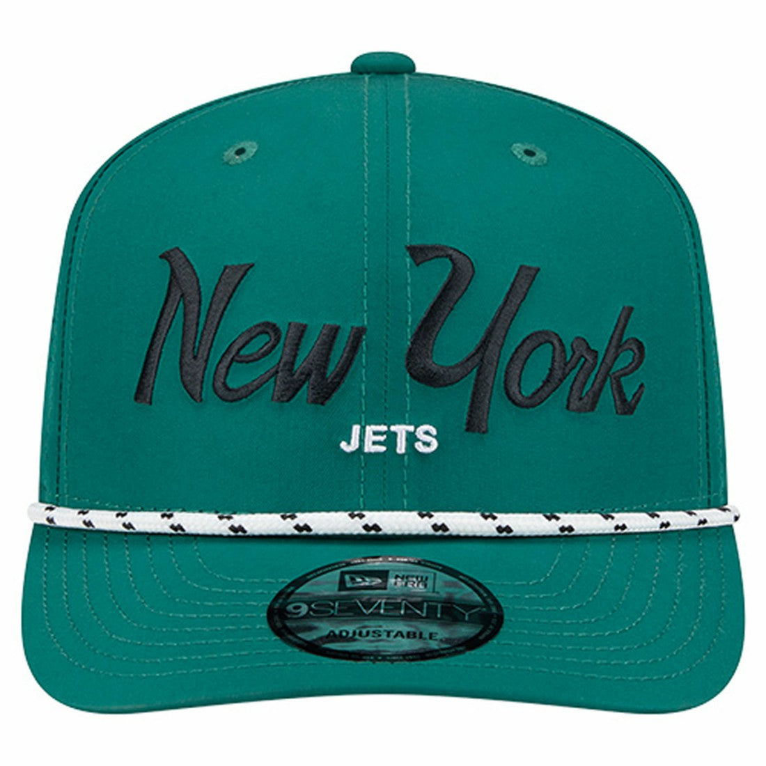 New York Jets New Era Script 9SEVENTY Adjustable Hat Green | NFL