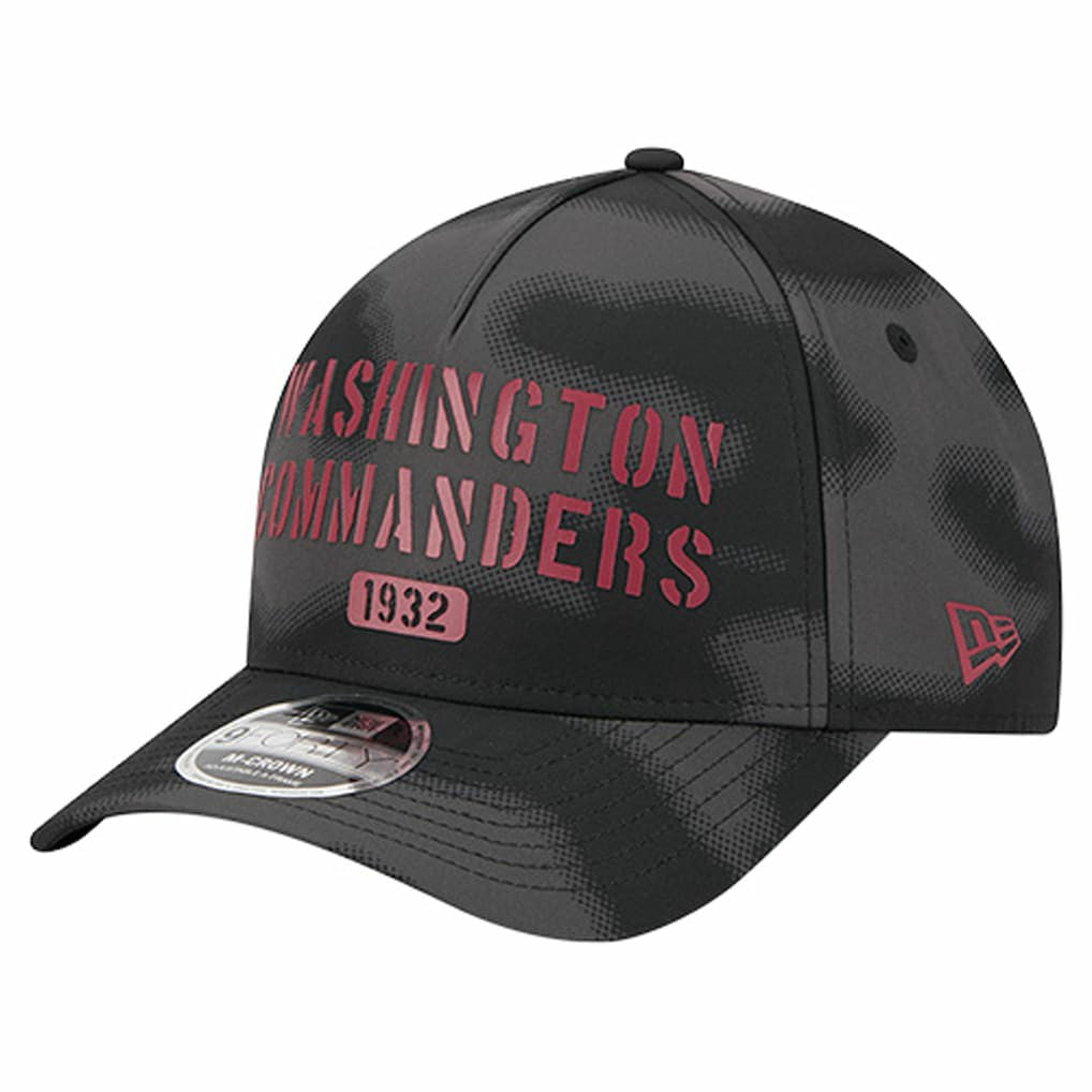 Washington Commanders New Era Halftone Camo 9FORTY Hat Gray | NFL