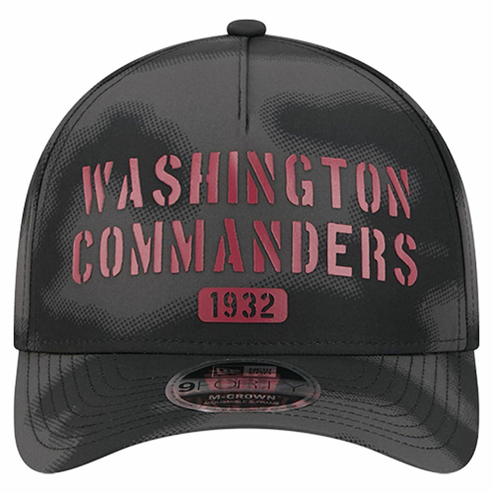 Washington Commanders New Era Halftone Camo 9FORTY Hat Gray | NFL