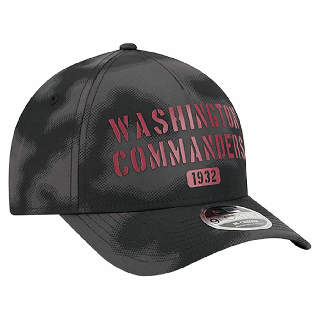 Washington Commanders New Era Halftone Camo 9FORTY Hat Gray | NFL