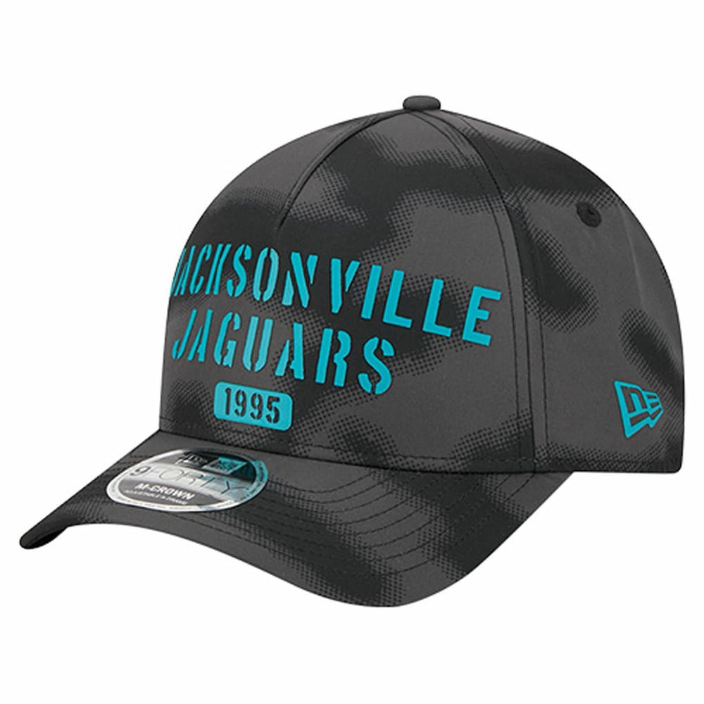 Jacksonville Jaguars New Era Halftone Camo 9FORTY Hat Gray | NFL