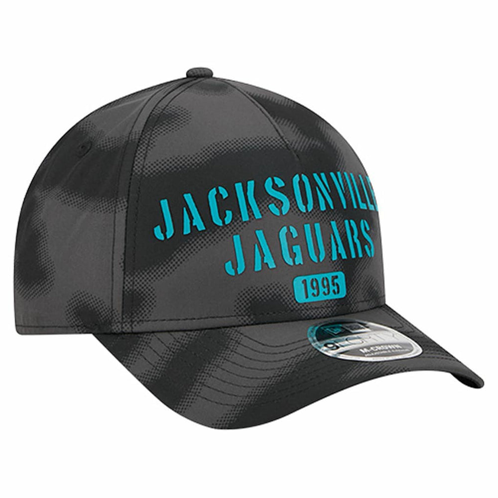 Jacksonville Jaguars New Era Halftone Camo 9FORTY Hat Gray | NFL