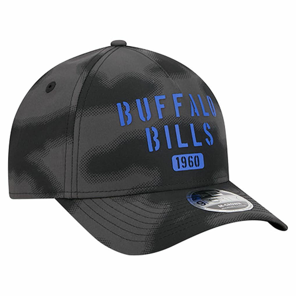 Buffalo Bills New Era Halftone Camo 9FORTY Hat Gray | NFL