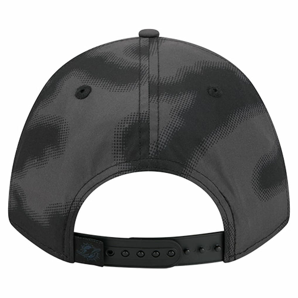 Miami Dolphins New Era Halftone Camo 9FORTY Hat Gray | NFL