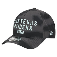 Las Vegas Raiders New Era Halftone Camo 9FORTY Hat Gray | NFL