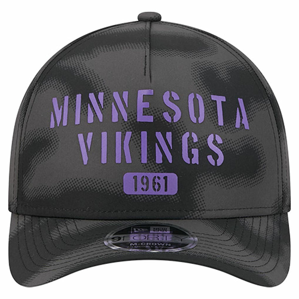 Minnesota Vikings New Era Halftone Camo 9FORTY Hat Gray | NFL
