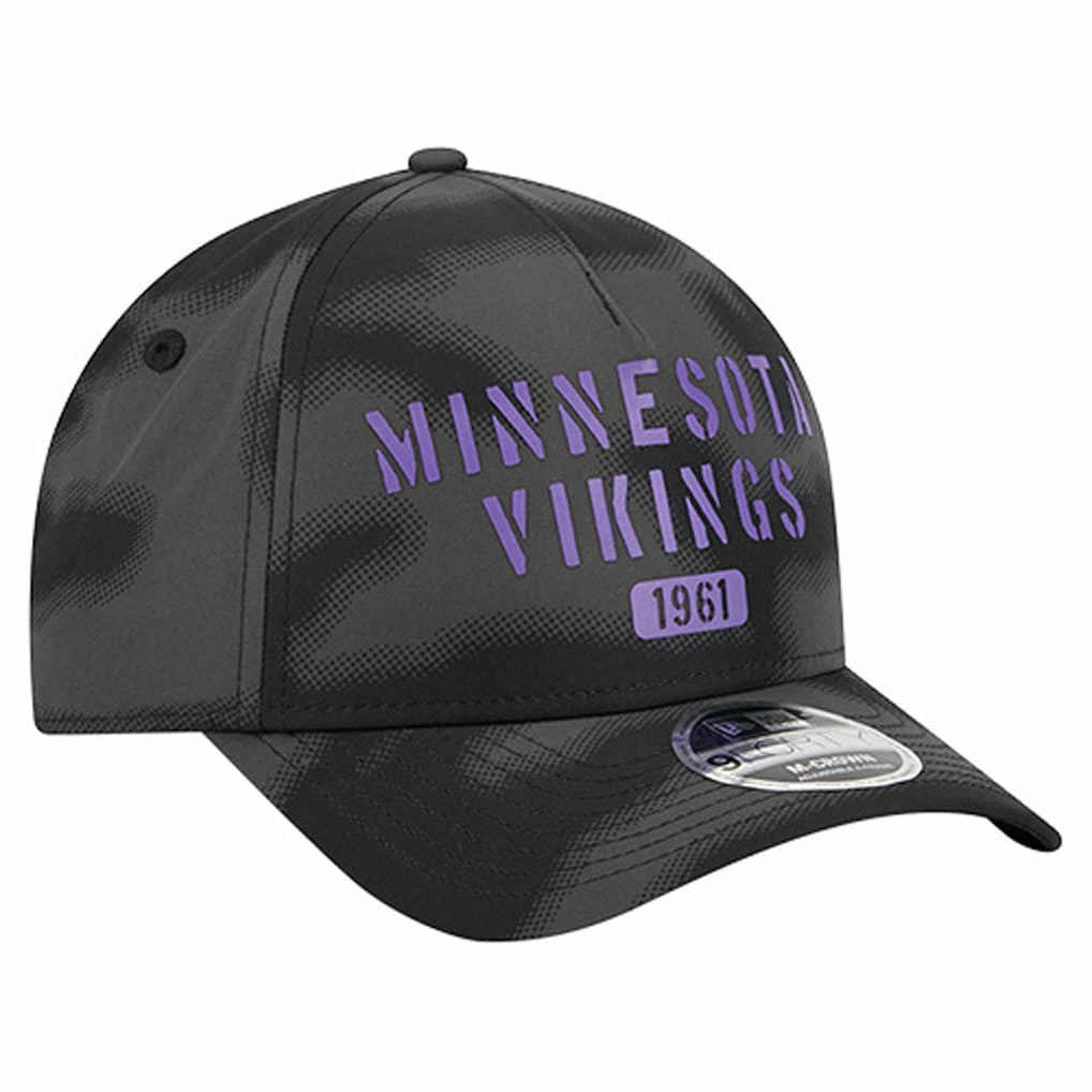 Minnesota Vikings New Era Halftone Camo 9FORTY Hat Gray | NFL