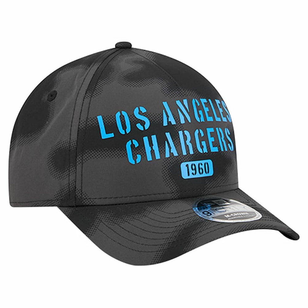 Los Angeles Chargers New Era Halftone Camo 9FORTY Hat Gray | NFL