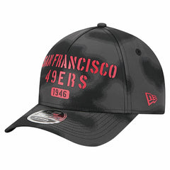 San Francisco 49ers New Era Halftone Camo 9FORTY Hat Gray | NFL