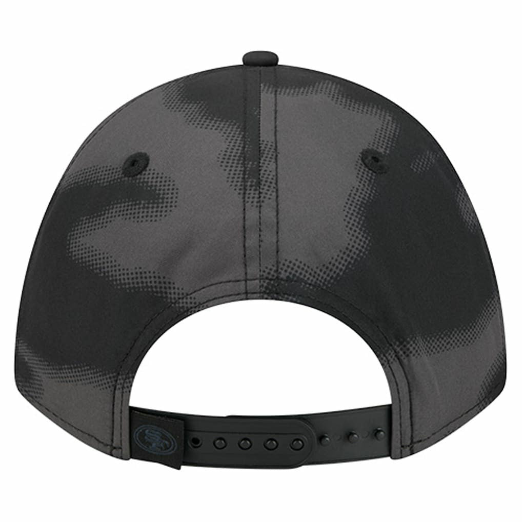 San Francisco 49ers New Era Halftone Camo 9FORTY Hat Gray | NFL