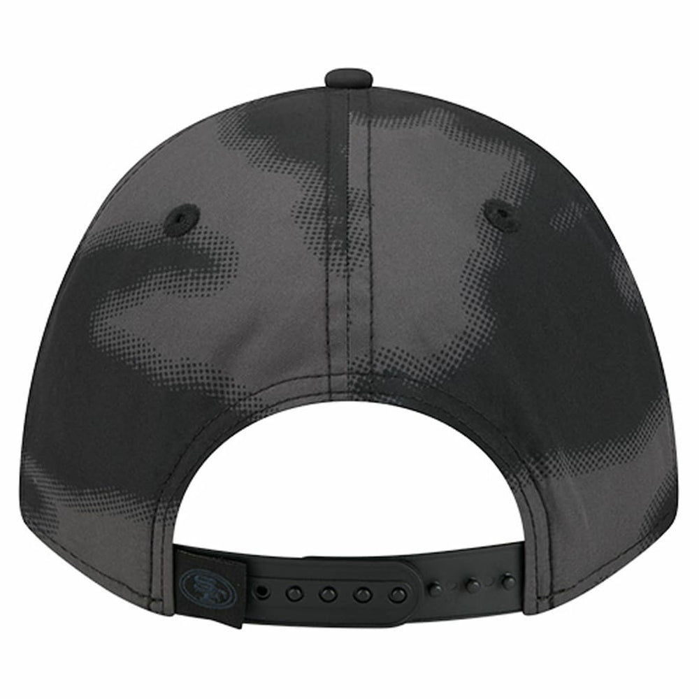 San Francisco 49ers New Era Halftone Camo 9FORTY Hat Gray | NFL