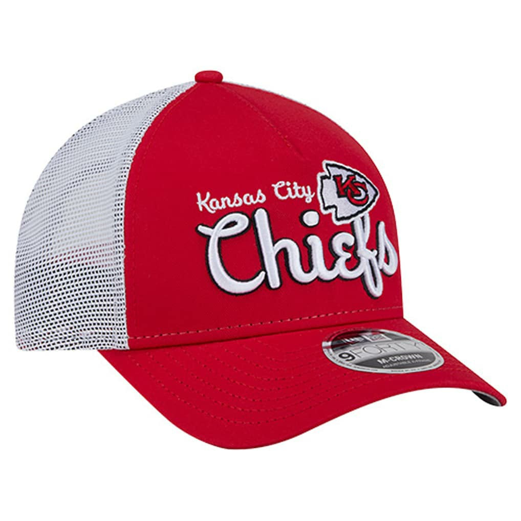 Kansas City Chiefs New Era Side Lines 9FORTY Adjustable Hat Red | NFL