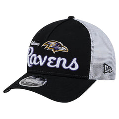 Baltimore Ravens New Era Side Lines 9FORTY Adjustable Hat Black | NFL