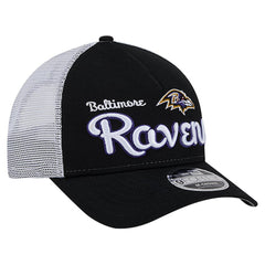 Baltimore Ravens New Era Side Lines 9FORTY Adjustable Hat Black | NFL