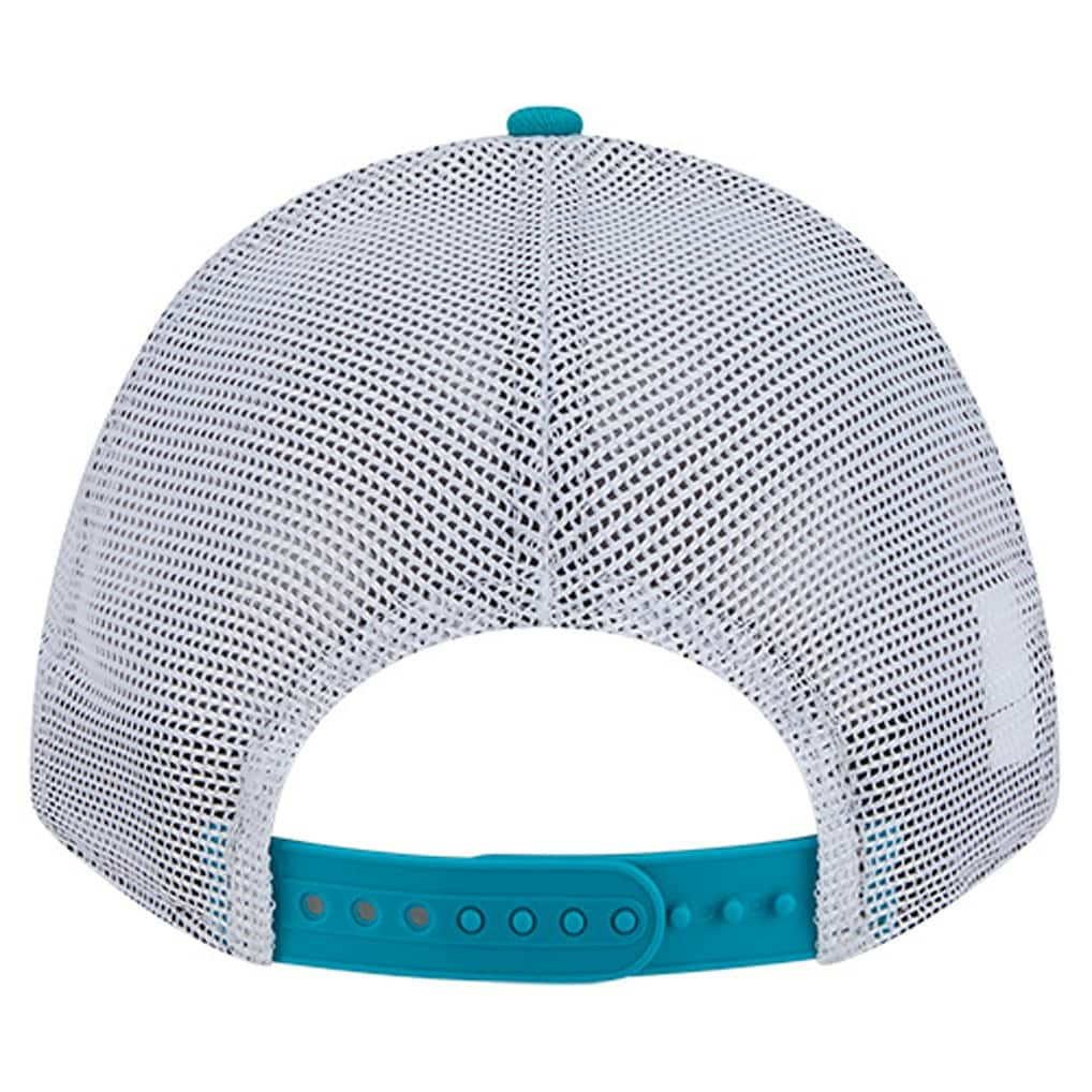 Miami Dolphins New Era Side Lines 9FORTY Adjustable Hat Aqua | NFL