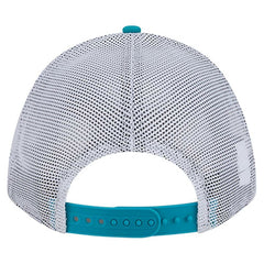 Miami Dolphins New Era Side Lines 9FORTY Adjustable Hat Aqua | NFL