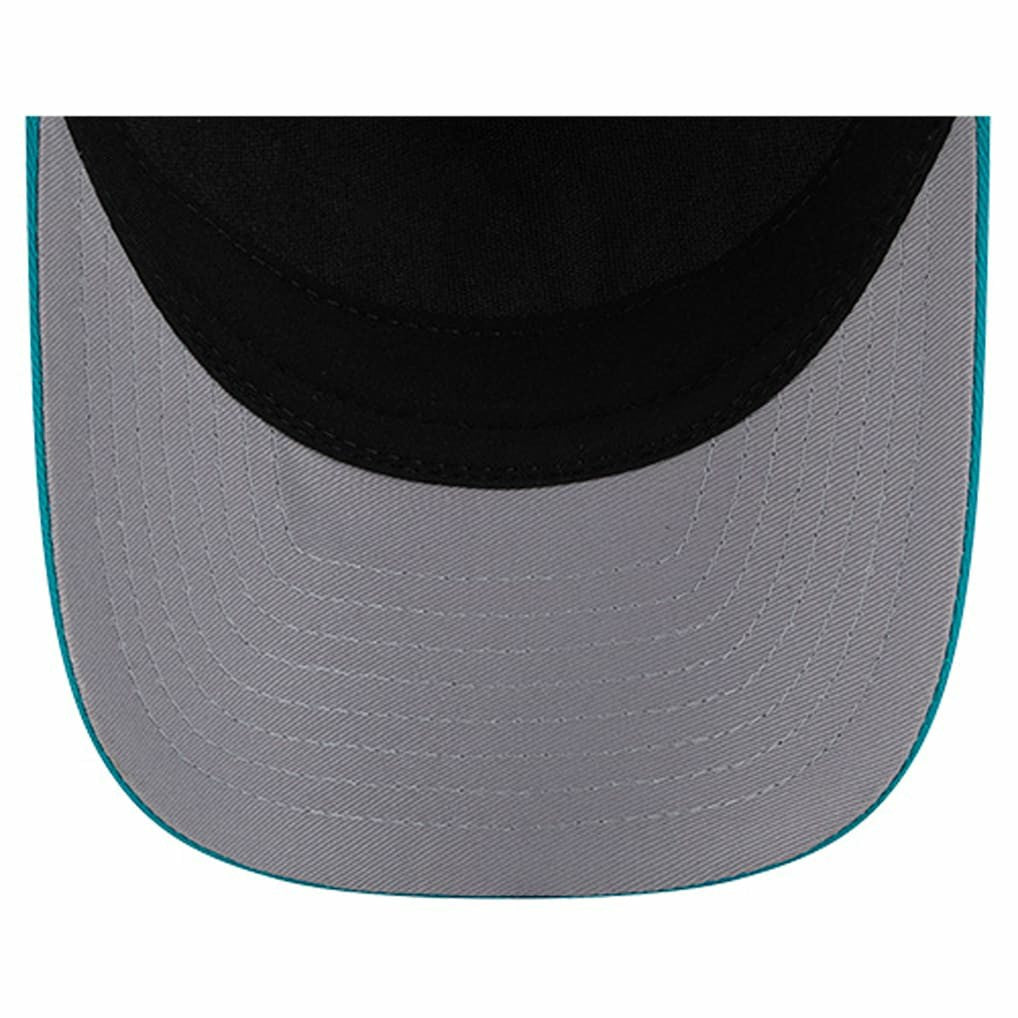 Miami Dolphins New Era Side Lines 9FORTY Adjustable Hat Aqua | NFL