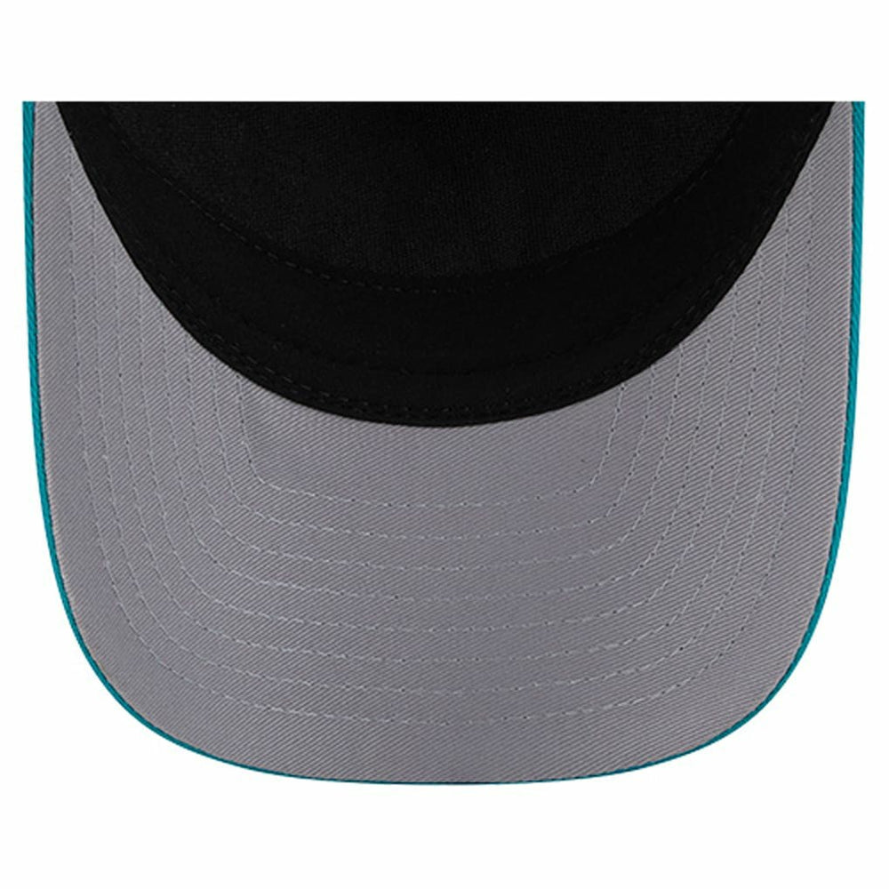 Miami Dolphins New Era Side Lines 9FORTY Adjustable Hat Aqua | NFL