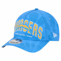 Los Angeles Chargers New Era Tie Dye Fade 9Forty M-Crown A-Frame Adjustable Hat Powder Blue | NFL