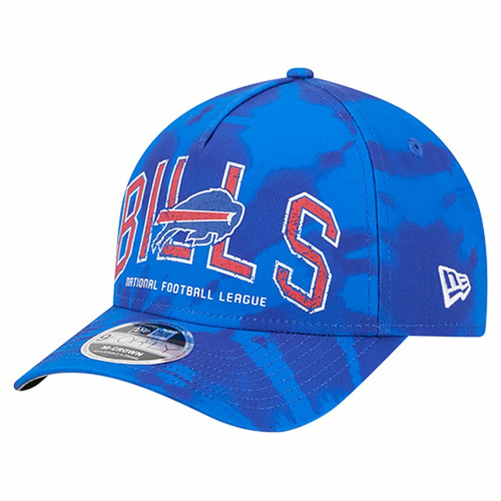 Buffalo Bills New Era Tie Dye Fade 9Forty M-Crown A-Frame Adjustable Hat Royal | NFL