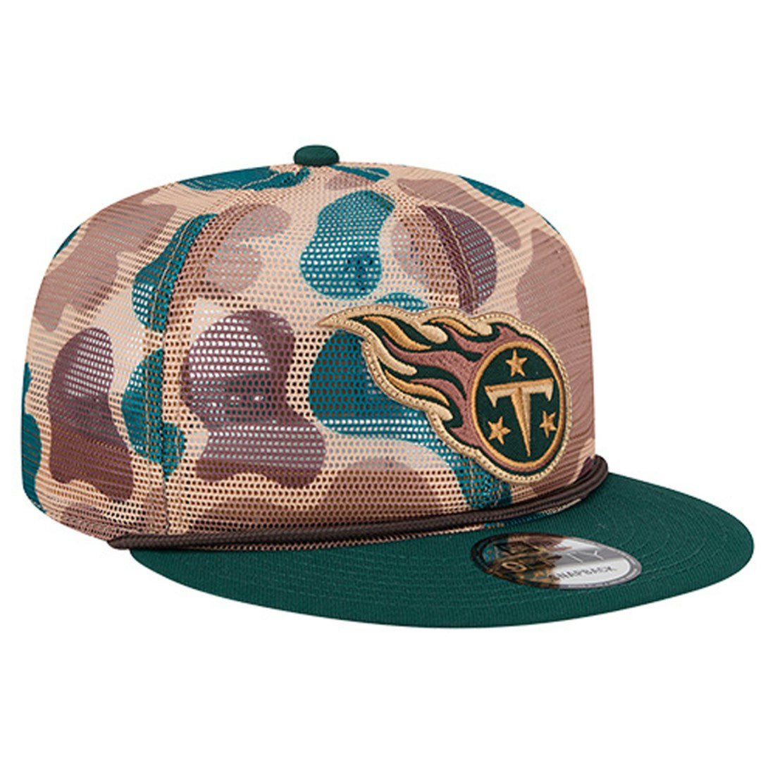 Tennessee Titans New Era Duck Camo 9FIFTY Snapback Hat Camo | NFL