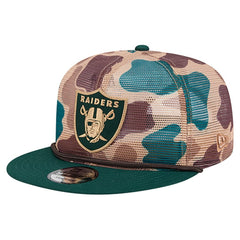 Las Vegas Raiders New Era Duck Camo 9FIFTY Snapback Hat Camo | NFL