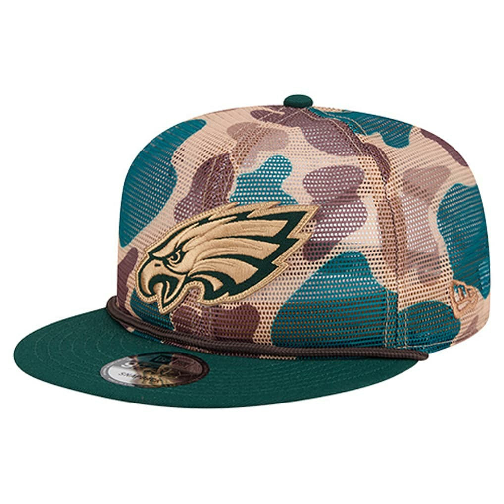 Philadelphia Eagles New Era Duck Camo 9FIFTY Snapback Hat Camo | NFL