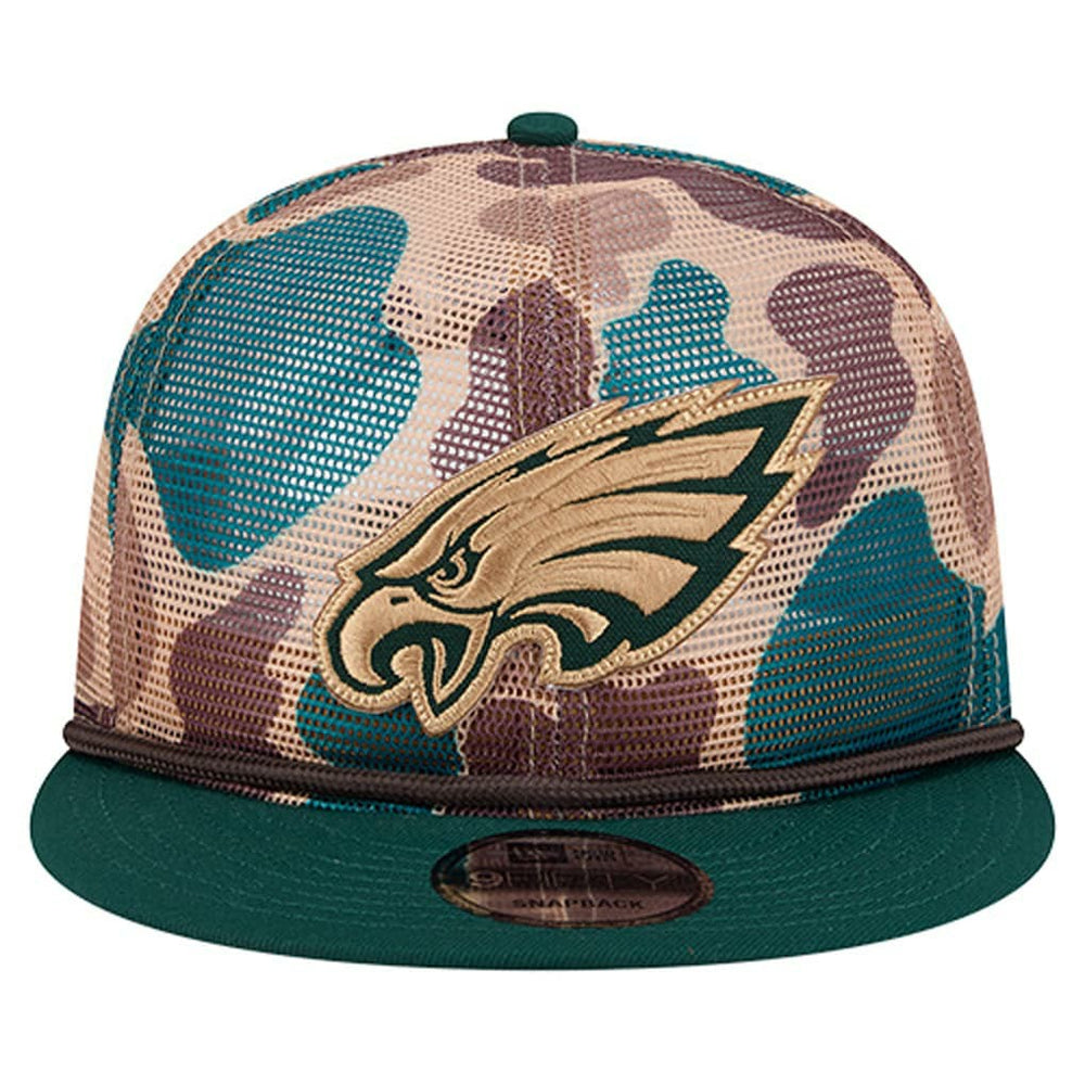 Philadelphia Eagles New Era Duck Camo 9FIFTY Snapback Hat Camo | NFL