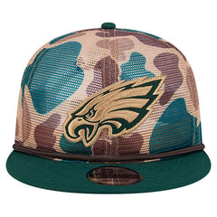 Philadelphia Eagles New Era Duck Camo 9FIFTY Snapback Hat Camo | NFL