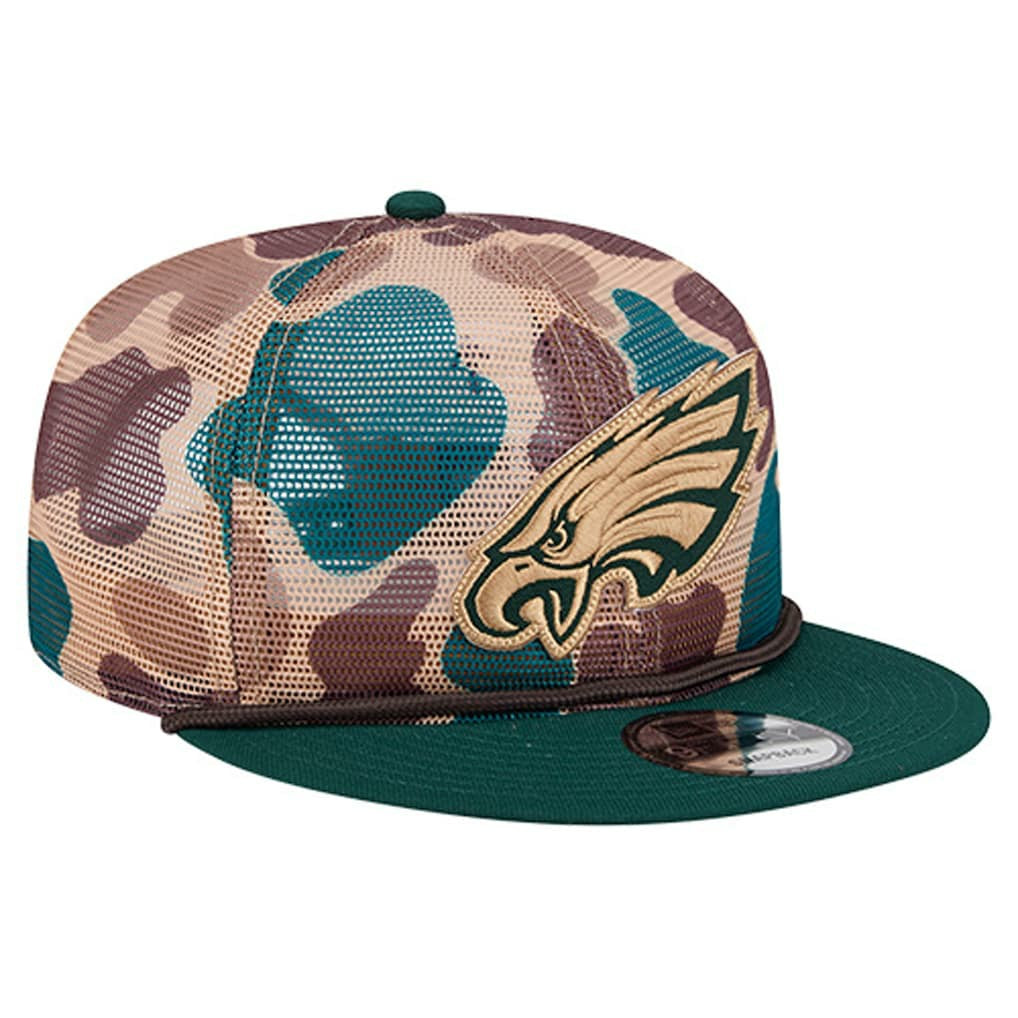 Philadelphia Eagles New Era Duck Camo 9FIFTY Snapback Hat Camo | NFL