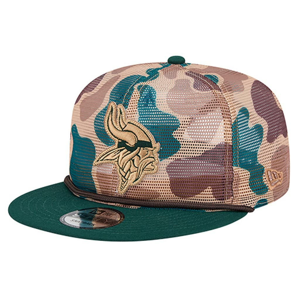 Minnesota Vikings New Era Duck Camo 9FIFTY Snapback Hat Camo | NFL