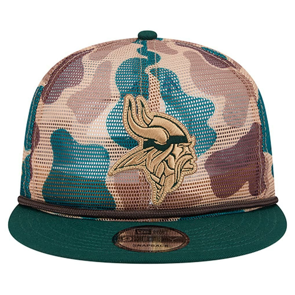 Minnesota Vikings New Era Duck Camo 9FIFTY Snapback Hat Camo | NFL