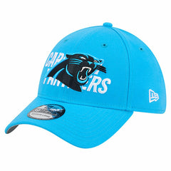 Carolina Panthers New Era Overlap Logo 39THIRTY Stretch Fit Hat Blue | NFL