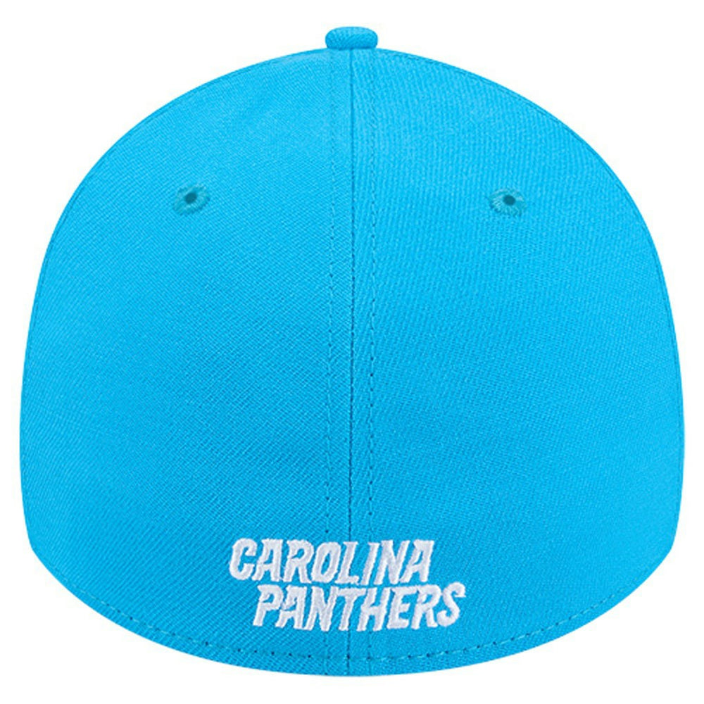 Carolina Panthers New Era Overlap Logo 39THIRTY Stretch Fit Hat Blue | NFL