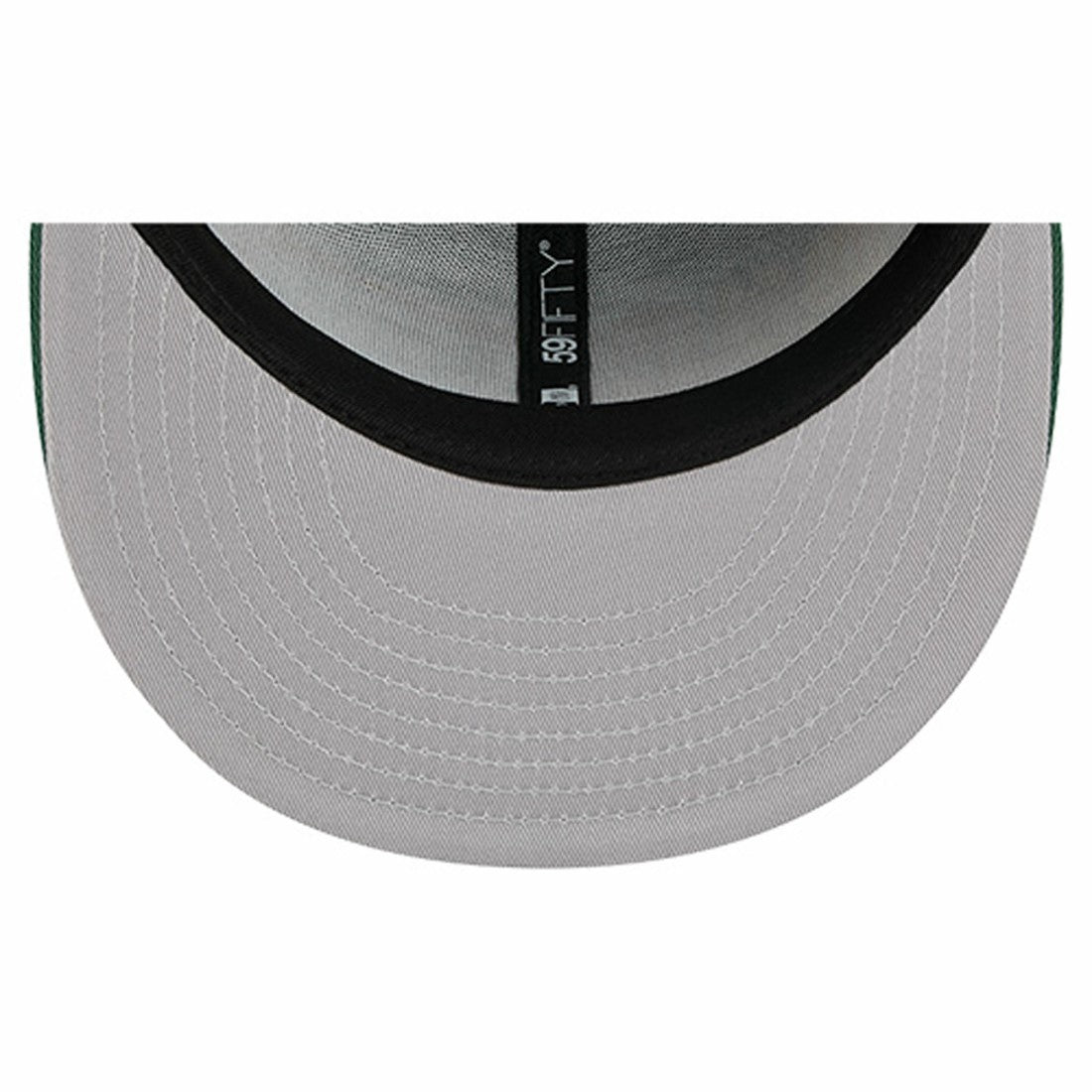Green Bay Packers New Era Overlap Wordmark 59FIFTY Fitted Hat Green | NFL