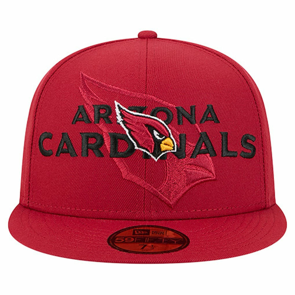 Arizona Cardinals New Era Overlap Wordmark 59FIFTY Fitted Hat Cardinal | NFL