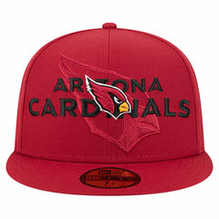 Arizona Cardinals New Era Overlap Wordmark 59FIFTY Fitted Hat Cardinal | NFL
